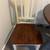 Round Table with dropleaf and 2 chairs - wood 4 thumbnail
