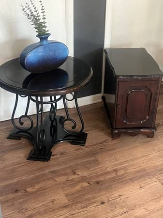 Coordinating End Tables or Night Stands - wooden 1