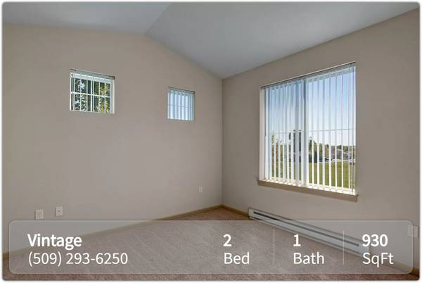 2 BR/1 BA that'll make your pet's tail wag! Pet-loving community. 1