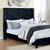 $0 Down! Queen bed frame blue velvet 3 thumbnail