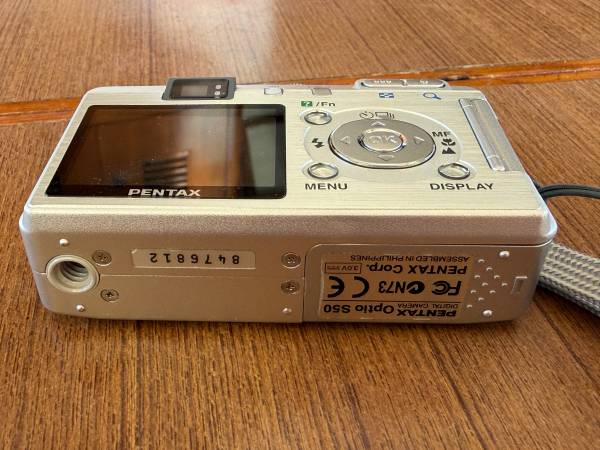 Pentax Optio S50 pocket size digital camera. Barely used - general