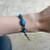 Italian Silver bracelet - blue stone 3 thumbnail