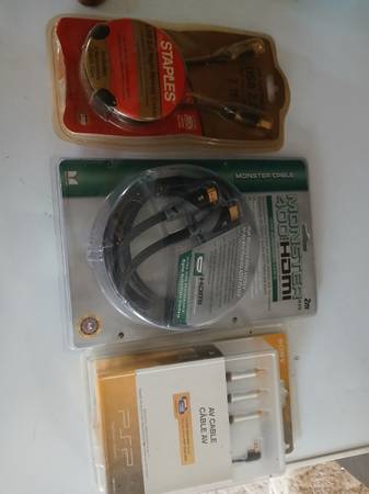 3 sets of electronic  cables 1