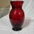 Antique Ruby Red Glass Vase 1 thumbnail