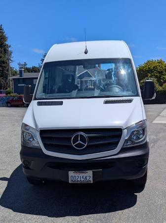 LOW miles 2017 MB Sprinter Worker 2500 HIGH ROOF w/144" WB Van 3D - $36,000 (oakland north / temescal)63613257076355120