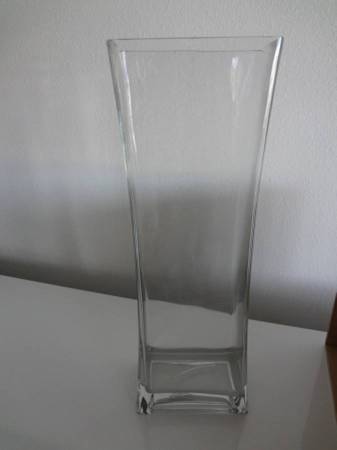 Glass Tall Vase 1