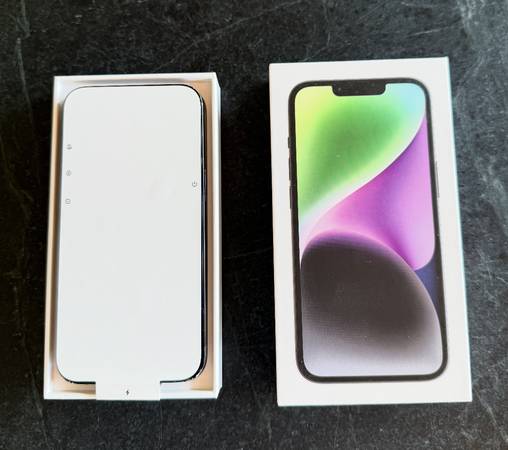 Apple iPhone 14 128gb midnight unlocked w/box - cell phones
