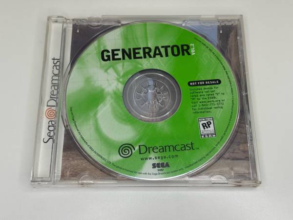 Generator Volume 2- Sega Dreamcast 1