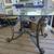 Wrought Iron Glass Top Dining Table and 4 Chairs 7 thumbnail