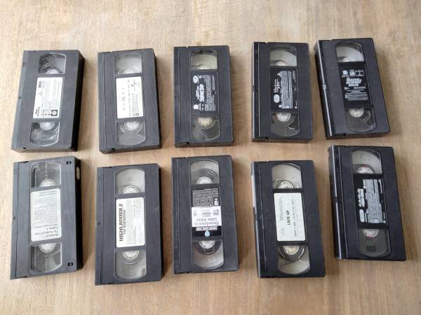 VHS Tapes Without Covers 1