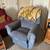 Blue Gray Recliner 1 thumbnail
