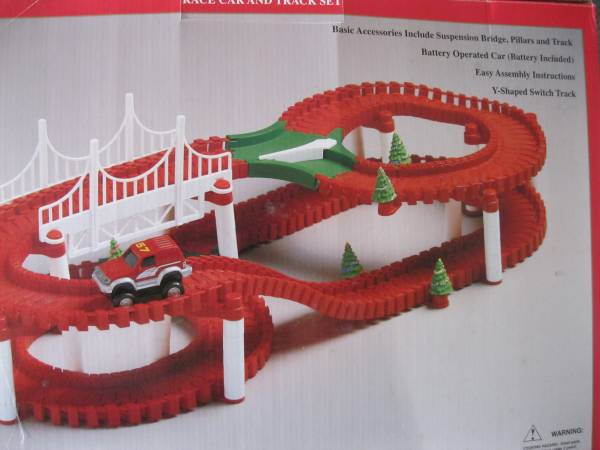Race Car and Track Set - New 1