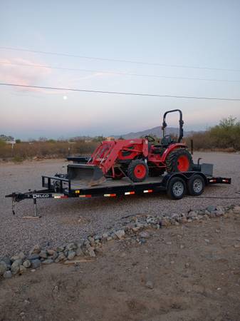 Kioti compact tractor for rent 1