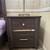 Queen Bedroom Set Dark Grey 2 thumbnail