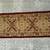 Red gold ornate hallway runner rug 1 thumbnail