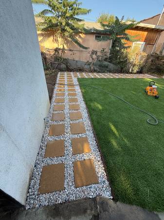Artificial Grass & Pavers 1