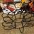 THANKSGIVING DECORATION LOT PLATE HONEYCOMB CENTERPIECE FIGURE SCARECR 8 thumbnail