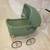 Lloyd Loom Products Wicker Doll Buggy Carriage Stroller VINTAGEANTIQUE 1 thumbnail
