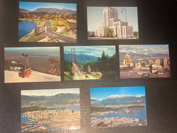VINTAGE VANCOUVER POSTCARDS 1