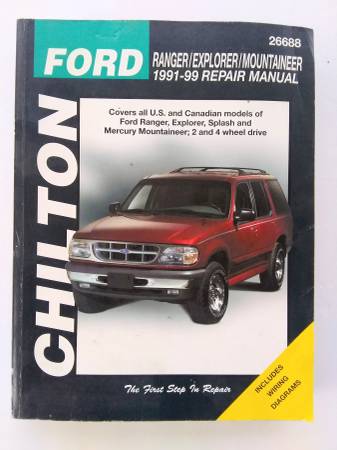 Ford Ranger/Explorer/Mountaineer 91-99 Repair Manual 1