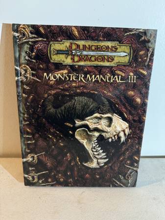 Dungeons & Dragons Monster Manual III 1