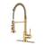 HIOKAY Single Handle Kitchen Sink Faucet with Pull Out faucet 1 thumbnail