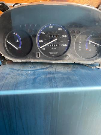 2000 Honda civic cluster 1
