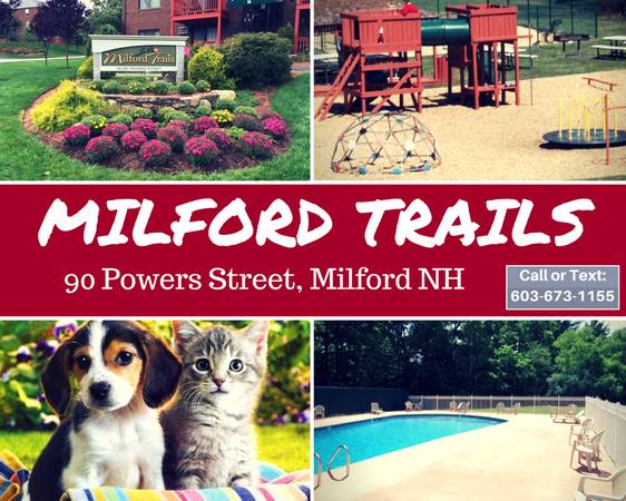 $1,865 / 2br - 950ft2 - Harvest great savings here at Milford Trails! Huge 2 bedroom! (90 Powers Street, Milford, NH)63931654199171120