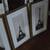 6 Eiffel Tower Wall Hanging Set 6 thumbnail