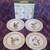 Joy to the world Debbie Mumms 4 dessert/salad stoneware plates from Ma 1 thumbnail