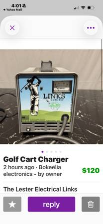 The Lester Electrical Links Series (29840) Golf Cart Battery Charger 1