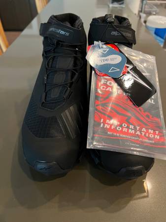 ALPINESTARS CR-X DRYSTAR RIDING BOOTS - SIZE 13 NEW 1