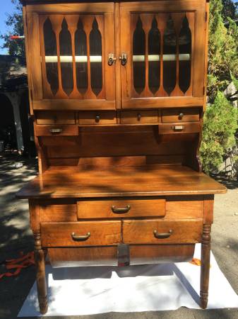Antique Baker's Cabinet 1