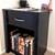 Wood Nightstand / End Table / Side Table with Drawer 4 thumbnail