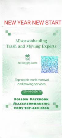 🟧 JUNK REMOVAL SERVICES🟥AFFORDABLE PRICES🟧📲 707-410-0536 1