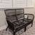Charming Vintage Cottage-Farmhouse Rattan Settee 3 thumbnail