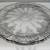 Magnificent Large Antique Glass Serving Dish Sterling Silver Overlay 1 thumbnail