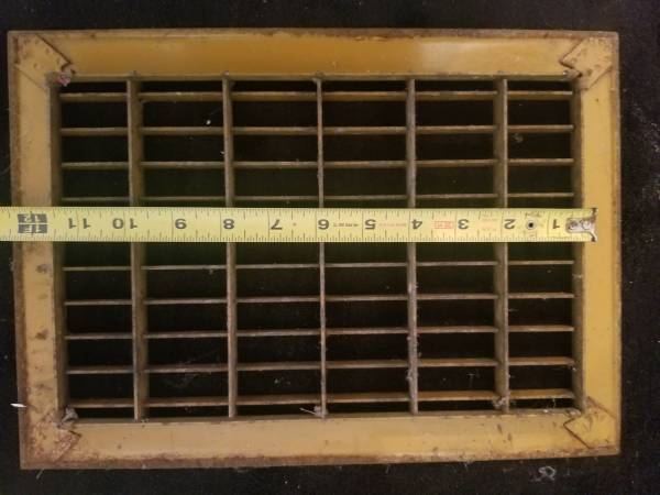 Antique Cold Air Return Grate 1