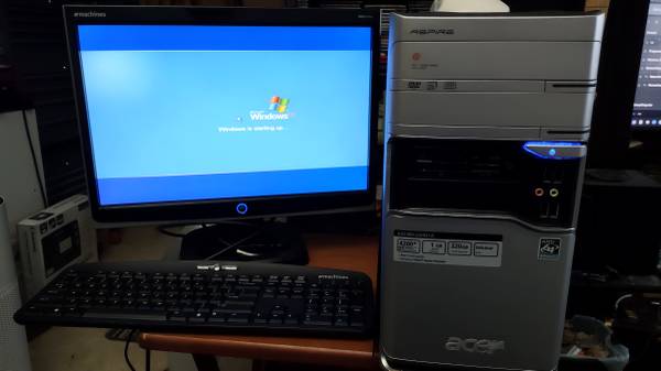 ACER ASPIRE XP Computer system complete w TV card 1