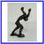 Vintage Abstract Male Bronze Figure Sculpture 6 thumbnail