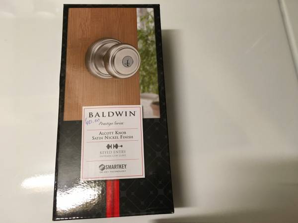 Baldwin keyed entry lock 1