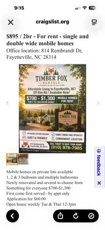 Timber Fox - Empty lot for rent 1