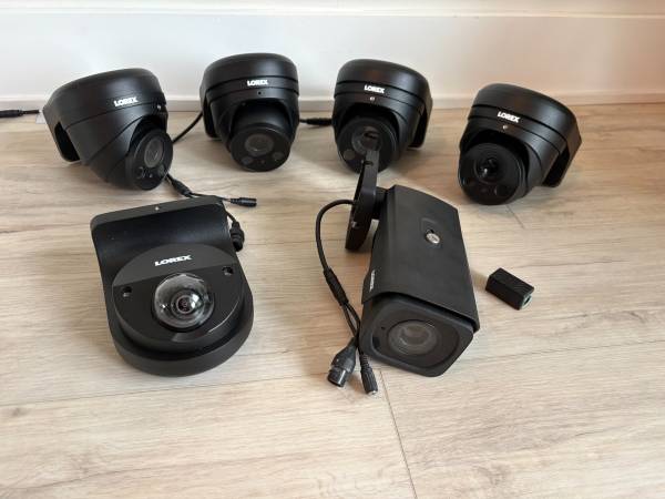 High Tech 4K Lorex Security Cameras 1