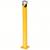 Bollard, Fixed, Flat, Polypropylene, Yellow 2 thumbnail