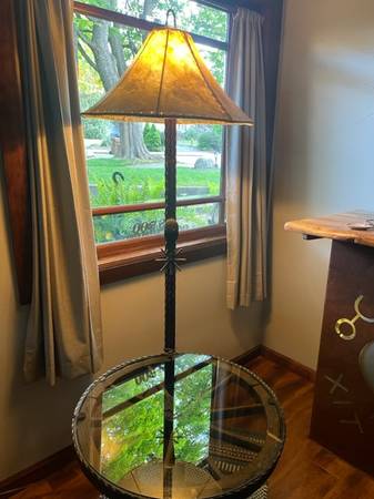 Hand forged Floor lamp 1