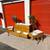Modern “ White & Maple “ solid bedroom set :1 dresser & 2 Nightstands 6 thumbnail