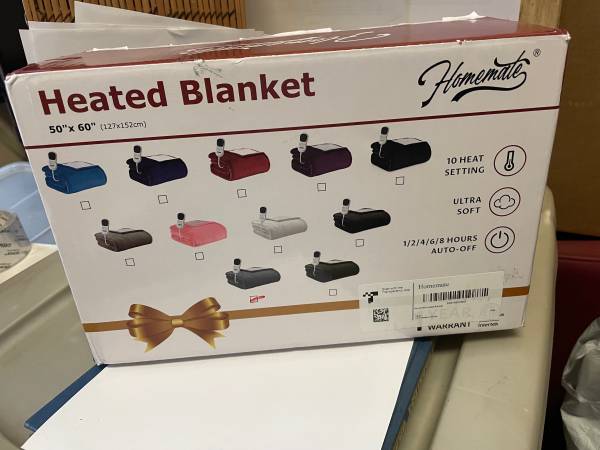 Electric Blanket - New! Brand is Housemate 1