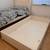 Twin Bed w/ extra pullout extra bed/mattress- Solid Wood - White 2 thumbnail