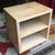 Like New Rolling End Table with Adjustable Shelf - 23H x 21L x 16W 6 thumbnail