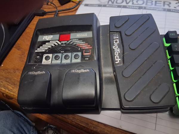 Digitech multi effects pedals. 1
